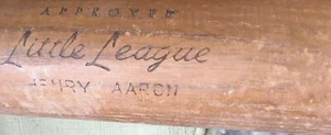 Vintage MacGregor Holz Baseballschläger Henry Hank Aaron Modell S445 schön - Bild 1 von 8