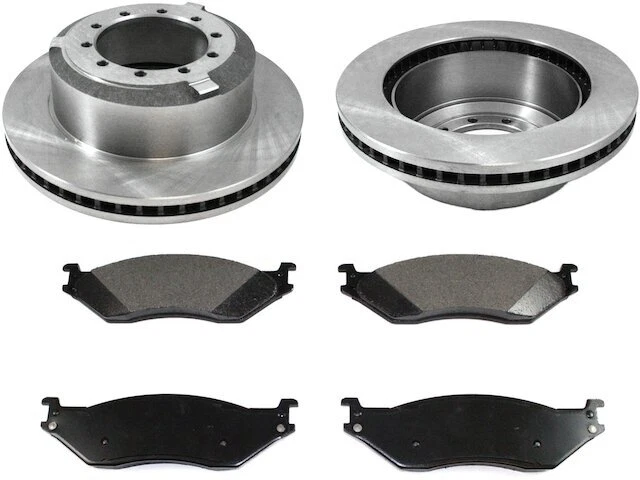 Kit de pastillas de freno y rotor trasero para Ford F450 Super Duty 2005-2016 85261RWHC 2006 Foto 1 de 2