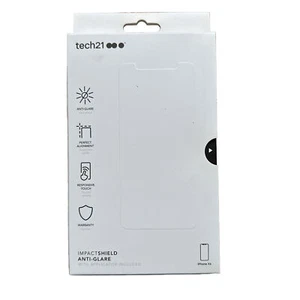 Tech21 Impact Shield Screen Protector with Anti Glare for iPhone X/XS Clear 6865 - Picture 1 of 2