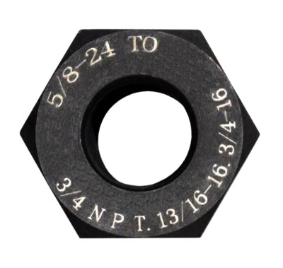 Steel Muzzle Thread Adapter Convert 5/8x24 to 3/4 NPT 13/16-16 3/4-16 - Image 1 of 3