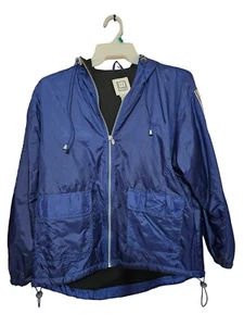 Wilson hooded zip up jacket size medium RN#63306 dark blue - Picture 1 of 6