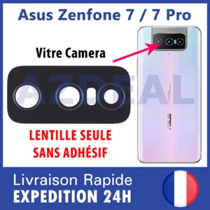 For Asus Zenfone 7 ZS670KS/7 Pro ZS671KS Back Camera Lens Cover Glass NO STICKER - Photo 1 sur 4
