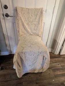 SureFit 4pk Champagne Water Repellent Dining Chair Covers H445206 New Open Box - Picture 1 of 5