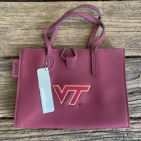Alan Stuart VIRGINIA TECH HOKIES Brand New Purse Pocketbook Handbag ❤️sj3j2 Cover