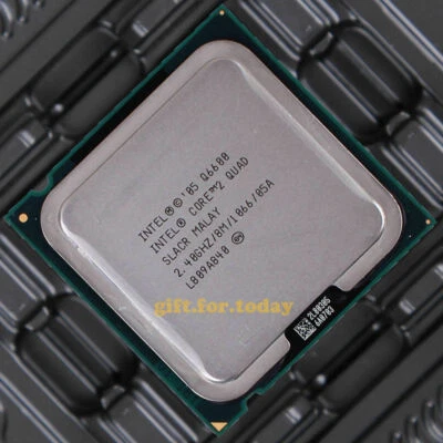 Intel Core 2 Quad Q6600 2.4 GHz Quad-Core SLACR SL9UM 8M 1066MHz CPU Processor - Image 1 of 4