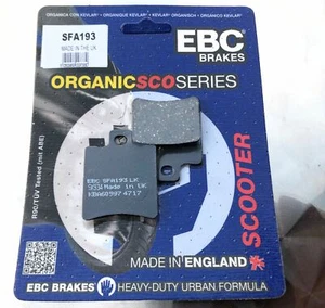 Plaquette de Freins pour Aprilia Sr 50, Rallier, Sonic Zone 51 Scooter, EBC - Imagen 1 de 2