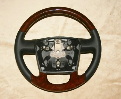 Wurzelholz - Leder Lenkrad für FIAT DUCATO - CITROEN JUMPER Bj.ab 2006-2014 - Bild 1 von 4