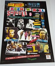 *OFFICIAL Sex Pistols GREAT ROCK AND ROLL SWINDLE  1 Sheet* Poster Steve Jones
