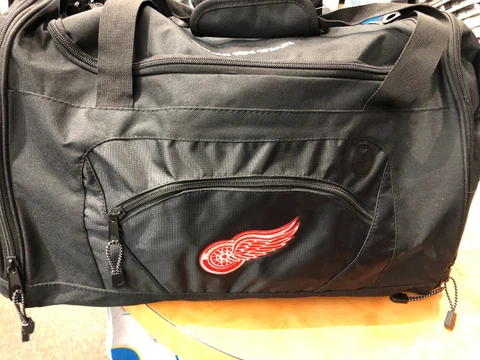 detroit redwings   Gym/Duffle Bag travel bag NHL BLACK Cover