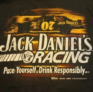 Jack Daniels Brand Racing XL Tee Casey Mears NASCAR (READ) - Picture 1 of 4