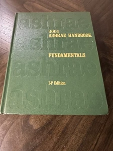 Ashrae Handbook 2001- FUNDAMENTALS - I-P Edition - Picture 1 of 8