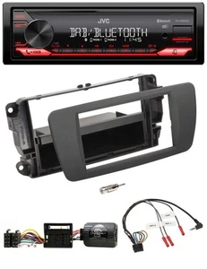 JVC Bluetooth USB DAB Lenkrad Autoradio für Seat Ibiza tuam grey - Bild 1 von 9