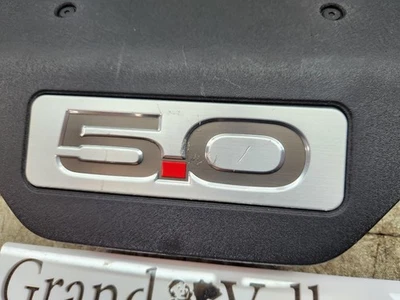 2015-2017 Ford Mustang GT Gen 2 Coyote Engine Cover Used OEM FR3E-6A949-BF Foto 1 de 4