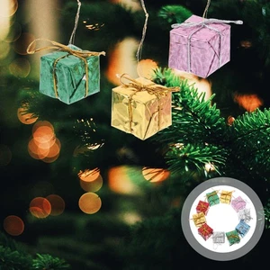72 Pcs Holiday Tree Decorations Pendant Ornaments Small Baubles Mini Presents - Picture 1 of 12