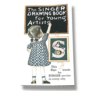 Il cantante libro da disegno per giovani artisti vintage IBX - Foto 1 di 5