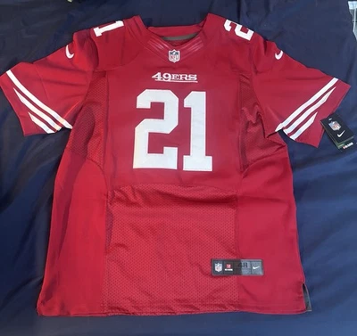 Camiseta Nike On Field Frank Gore #21 San Francisco 49ers NFL para hombre talla 48 cosida Foto 1 de 4