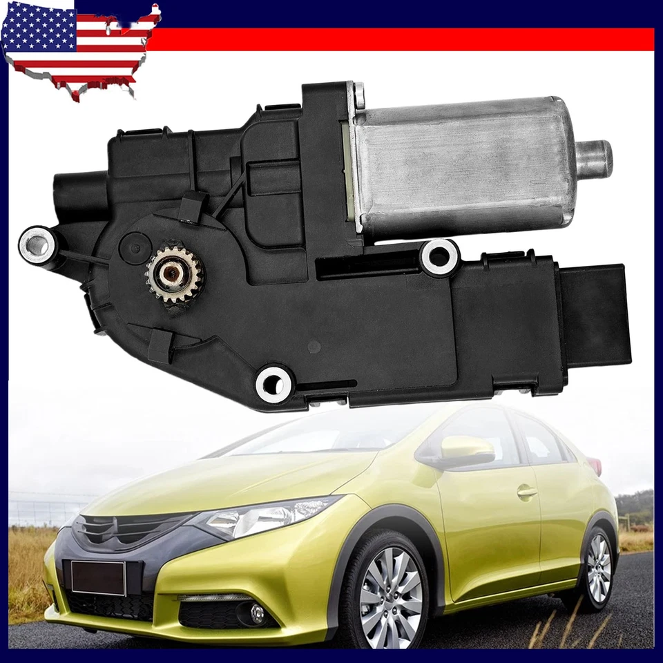 For Honda CR-V 2012-2016 Honda Civic 2012-2015 New Sunroof Motor 6004-SA0-005 Foto 1 de 4