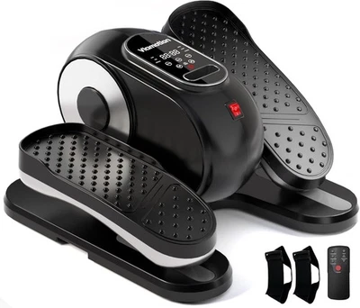 Under Desk Elliptical Machine, Electric Seated Pedal Exerciser, Mini Ellipse Leg - Image 1 of 4