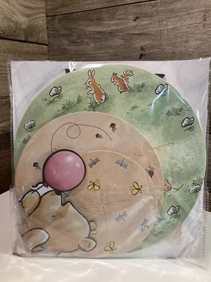 Suporte para cupcake Winnie The Pooh em camadas 3 camadas comporta 24 cupcakes chá de bebê e - Imagem 1 de 4