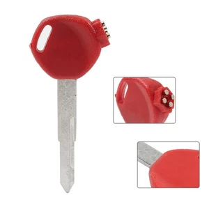 Uncut Blade Blank Key 1x Left Slot For 100 125 150cc DIO Z4 Z125 SCR100 WH110 - Picture 1 of 11