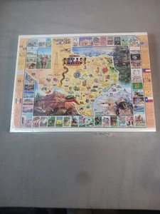 Best of Texas White Mountain Puzzle #90 Complete Sealed 1000 Pcs 1993 Vintage - Picture 1 of 5