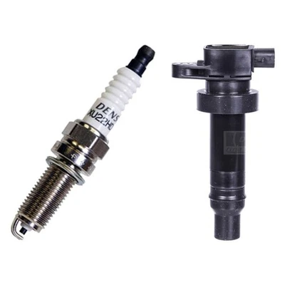 For Kia Soul 2010-2011 Denso Ignition Coil & Spark Plug Kit Foto 1 de 2