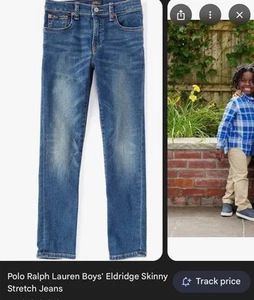Polo Ralph Lauren Boys' Eldridge Skinny Stretch Jeans Size 3t - Picture 1 of 4