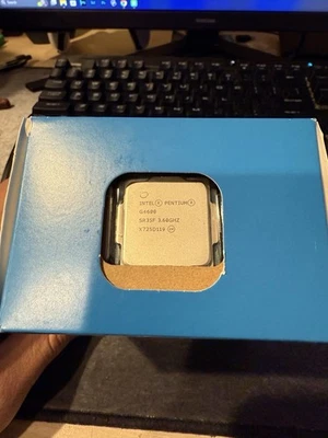 Intel Pentium G4600 SR35F 3.60GHz Dual-Core LGA1151 Desktop CPU Processor Tested - Image 1 of 3