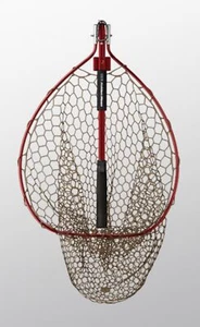 Golden Mean Gunner Net Jr Deep Rubber Mesh 600 x 450 mm Red (4200) - Picture 1 of 4