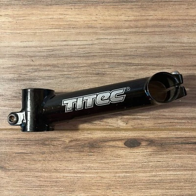 Vintage Titec Steel MTB Stem Bontrager Design Gusseted 120 10 Deg 1 1/8 - Image 1 of 4