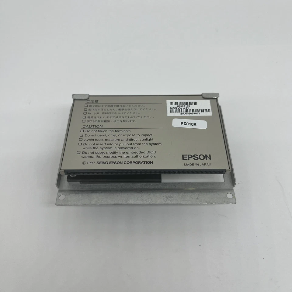 1pcs Used SEIKO EPSON 86537110 BIOS VER 4.21 Untested/ For Parts - Image 1 of 4