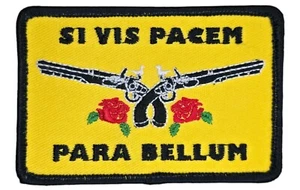PARCHE MORAL GANCHO TÁCTICO EJÉRCITO MILITAR A TODO COLOR SI VIS PACEM PARA BELLUM - Imagen 1 de 2