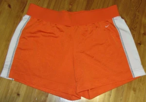 Pantalones Cortos Nike XL Naranja Elástico con Cordón BONITOS Manténgase Seco Excelente Usado - Imagen 1 de 5