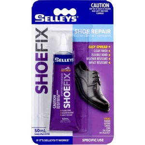 Selleys Shoe Fix Shoe Repair Clear Contact Adhesive 50ml - Picture 1 of 1