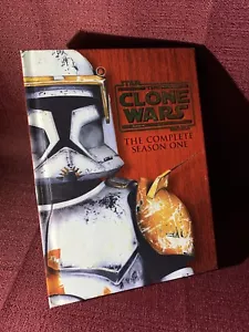 STAR WARS: THE CLONE WARS DVD Season 1 DigiBook MediaBook - Foto 1 di 8