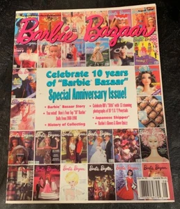 Barbie Bazaar Magazine Special 10 Year Anniversary Issue  Vol. 10 #5 1998 - Picture 1 of 3