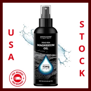 Magnesium Oil Spray - Large 8oz Size - Extra Strength - 100% Pure for Less Sting - Picture 1 of 24