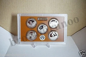 2016-S Proof Clad Quarters America Beautiful Park ATB 5 Coins 25¢ No BOX / COA - Picture 1 of 9