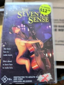 VHS Tape The Seventh Sense Ex Rental USED - Picture 1 of 4