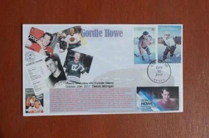 History of Hockey 49c Stamp Combo FDC Bullfrog Sc#5252 Ca#3041 15557 Gordie Howe - Picture 1 of 1