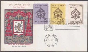 VATICANO Sc # 362-4.10 FDC - EMISIÓN INTERREGNO sobre PASO DEL PAPA JUAN XXIII - Imagen 1 de 1