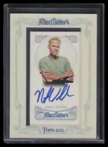 Autógrafos Topps Allen and Ginter 2013 nuevo con etiquetas Nik Wallenda automático - Imagen 1 de 2