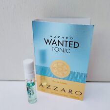 Azzaro Wanted Tonic Eau de Toilette mini Spray for men, 1.5ml, Brand New!