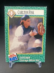 1990 Sports Illustrated For Kids Carlton Fisk Chicago White Sox #171 ⚾ - Picture 1 of 2