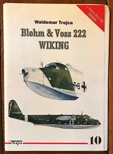 TROJCA "BLOHM & VOSS 222 WIKING" 90 SCALE TECH DRAWINGS PHOTOS PB VG+ MODELING - Picture 1 of 1