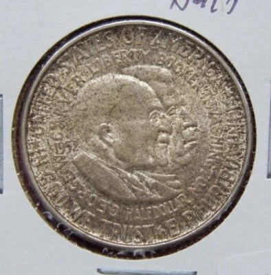 1952 Washington Carver Commemorative Silver Half Dollar 50c ~ Free USA Shipping - Image 1 of 4