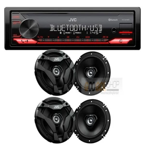 JVC KDX280BT Bluetooth Radio Digital Media Car Stereo 4) 6.5 300W 2Way speakers - Picture 1 of 4