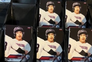 Juan Crisp 2023 Somerset Patriots #6 Choice New York Yankees Rookie (RC)