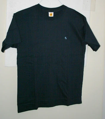 Camiseta Rock Star Videojuego Azul Marino Logo Embrioderado Nueva de Lote Antiguo Talla Mediana Foto 1 de 3