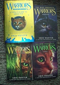 Warriors Super and First Ed. Firestar's Quest Hunter, Erin +Three PB - Picture 1 of 2